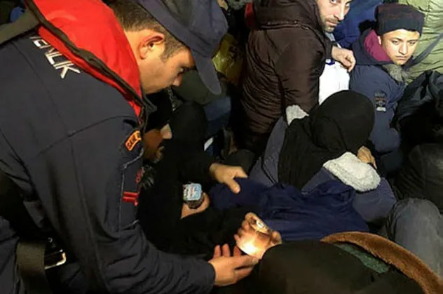 Bodrum'da 39 göçmen yakalandı
