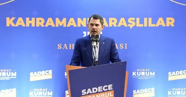 Cumhur İttifakı’nın İBB adayı Murat Kurum İstanbul için hayallerini sıraladı! Deprem endişesi kalmayacak, Trafik çile olmaktan çıkacak...