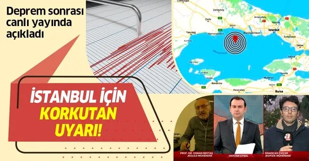 İstanbul’daki 4,7’lik deprem sonrası uzmanlardan korkutan uyarı