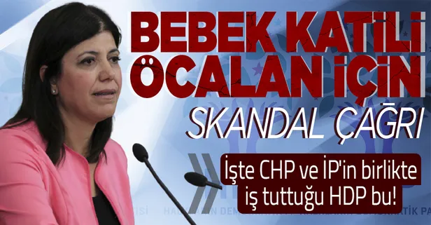 İşte CHP ve İP'in iş tuttuğu HDP bu! Bebek katili Öcalan barış getirecekmiş