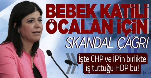 İşte CHP ve İP’in iş tuttuğu HDP bu! Bebek katili Öcalan barış getirecekmiş