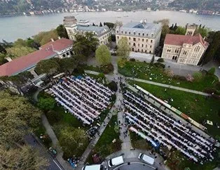 Binlerce genç Boğaziçi Üniversitesi’nde iftarda buluştu