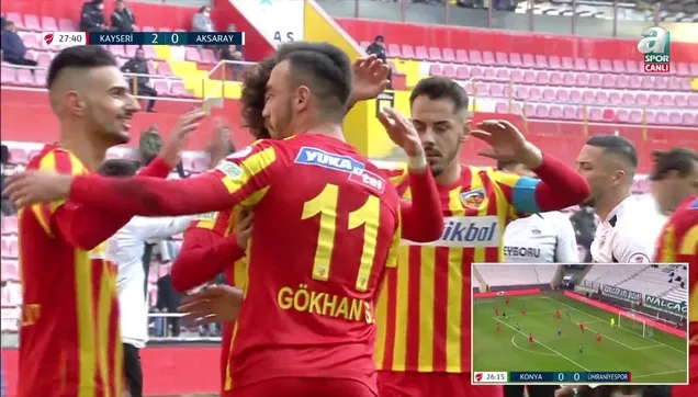 A Spor Kayserispor - Aksaray Belediyespor ZTK maçı ikinci gol izle! Kayserispor 2-0 68 Aksaray Belediyespor |GOL: Gökhan Sazdağı