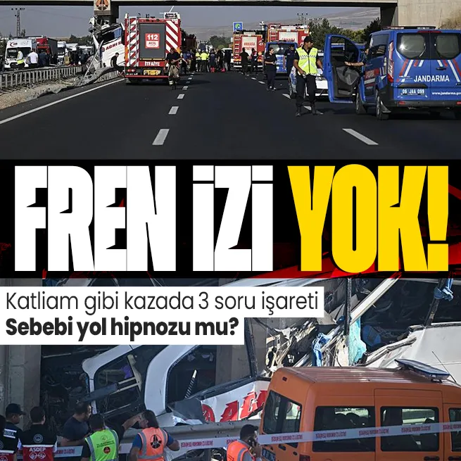 Ankaradaki otobüs kazasında fren izi yok! Sebebi yol hipnozu mu? 3 ihtimal var