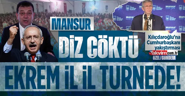 CHP'deki adaylık savaşlarında yeni perde! Mansur Yavaş Kılıçdaroğlu'na diz çöktü! Cumhurbaşkanı yakıştırması