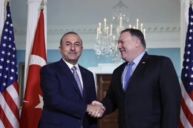 Son dakika: Bakan Çavuşoğlu ABD'li mevkidaşıyla görüştü