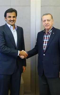 Cumhurbaşkanı Erdoğan Katar Emiri ile görüştü