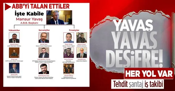 Mansur Yavaş’ın ’kabile’si! Mamak Belediye Başkanı Murat Köse deşifre etti: İşte ABB’yi talan eden 11 isim...