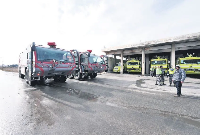 Şam Havalimanı’nda çalışma sürüyor