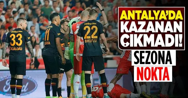 Antalya’da kazanan yok! Antalyaspor 1-1 Galatasaray | MAÇ SONUCU ÖZET