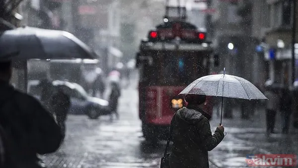 İstanbul ve İzmir listede! Meteoroloji'den sarı kodlu uyarı | HAVA DURUMU RAPORU - 7