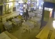 Son dakika: Muğlada kadına şiddet dehşeti! Restoranda uçan tekmeli darp kamerada