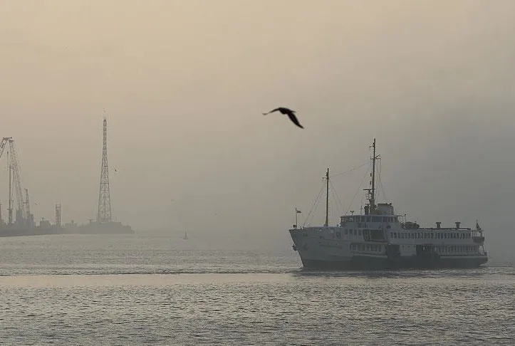 Deniz ulaşımına sis engeli! Seferler iptal edildi