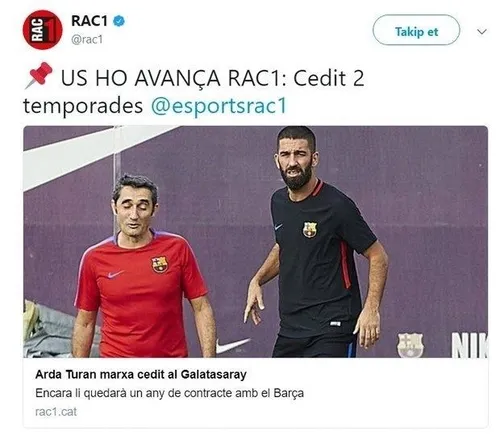 Arda Turan Galatasaray'da-1