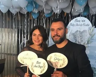 Buse Varol Tektaş ile Alişan Tektaş baby shower partisi düzenledi!