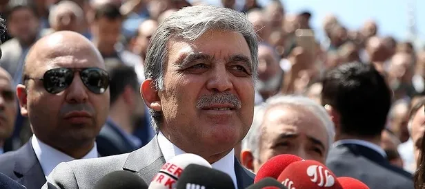 Abdullah Gül'den hakkındaki iddialara yanıt