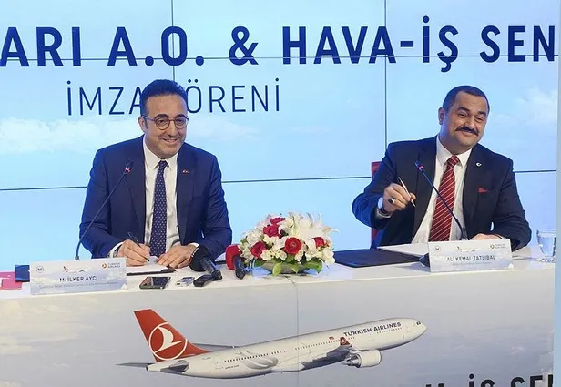 Türk Hava Yolları ve Hava İş Sendikası Toplu İş Sözleşmesine imza attı-1