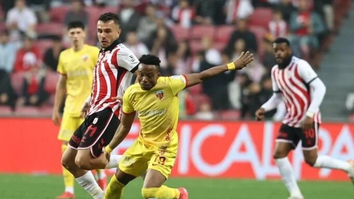 Karadeniz'de muhteşem son! Samsunspor - Kayserispor: 2-1 | MAÇ SONUCU
