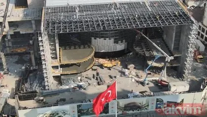 Temelini Başkan Erdoğan atmıştı! Atatürk Kültür Merkezi’nde sona doğru!