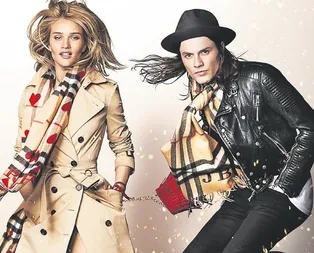 Burberry yaktı!