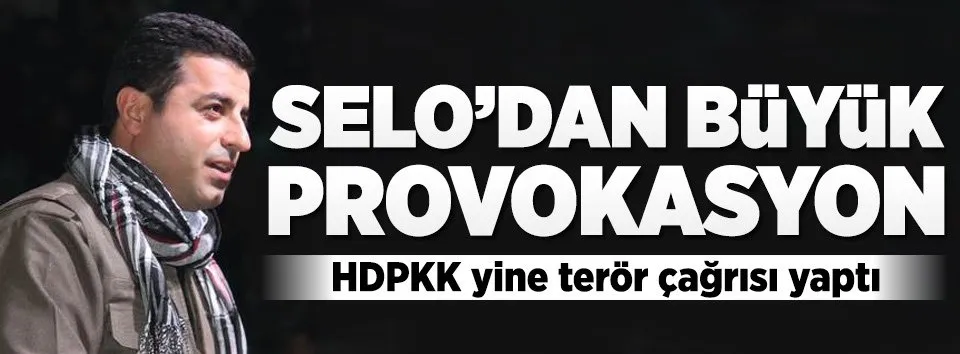 Demirtaş'tan ikinci 6-7 Ekim provokasyonu