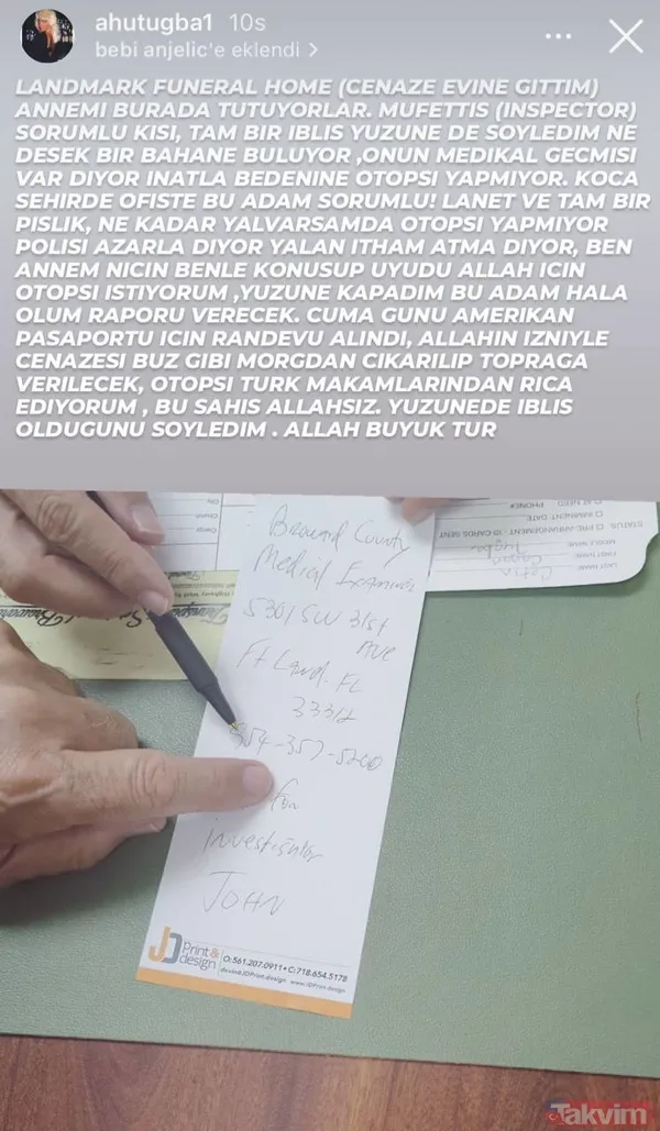 Ahu Tuğba'nın cenazesi ne zaman Türkiye'ye getirilecek? Kızı Anjelik isyan etti: Tam bir iblis! - 3