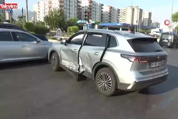 Aydın’da otoban kavşağında kaza: 1 yaralı