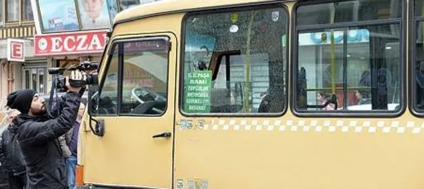 İstanbul’da silahlı çatışma! Minibüs aralarında kaldı