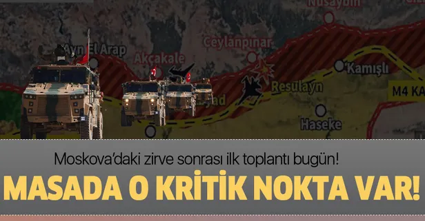 Moskova'daki kritik zirve sonrasındaki Rus heyet ile ilk toplantı bugün!