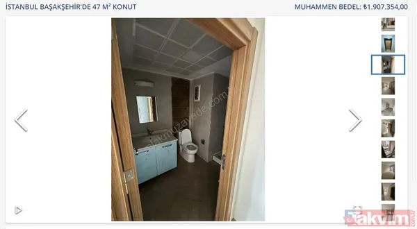 İstanbul'da 1.907. 354 Bin Tl! Lokasyon: İstanbul / Başakşehir Alan: 47 M² Brüt / 34.1 M² Net Teslim: Hemen Teslim