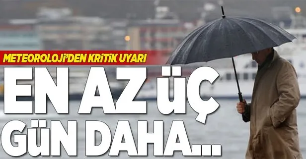 Meteoroloji Den Istanbul Icin Kritik Uyari 19 Mart 2018 Takvim