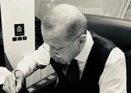 Başkan Erdoğana Belçikada coşkulu karşılama! Uçaktan dikkat çeken kare