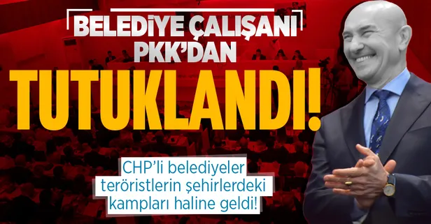 Bir terör haberi de İzmir Büyükşehir Belediyesi'nden! Belediye çalışanı PKK'nın ekonomi yapılanması kapsamında tutuklandı!
