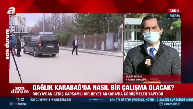 Rus heyet Dağlık Karabağ için Ankara'da
