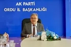 AK Parti Ordu İl Başkanı görevden alındı