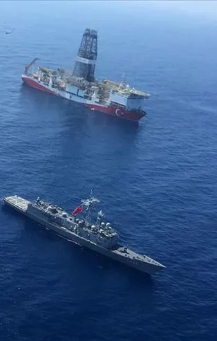 Üçüncü sondaj gemisi Kanuni Türkiye'de