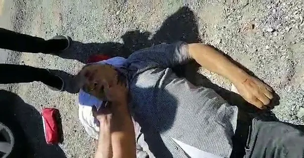 Erzurum'da iki otomobil kafa kafaya çarpıştı: 4 yaralı