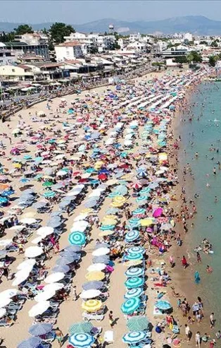 Turizmde altın dönem! Pandemi izleri silindi rekor kapıyı çaldı