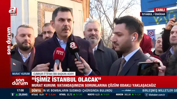 Cumhur İttifakı'nın İBB adayı Murat Kurum sahaya indi: Bizi hep sokakta göreceksiniz! İşimiz İstanbul olacak-11