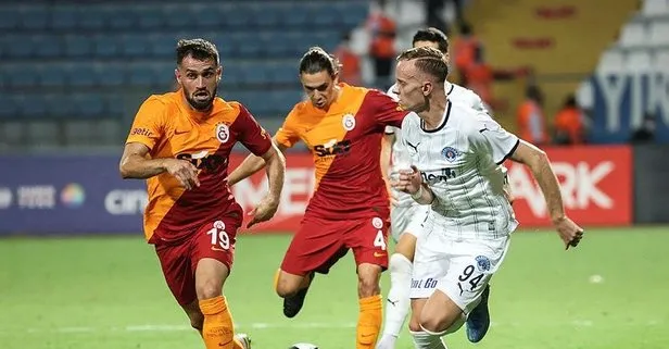 Galatasaray iki farklı öne geçtiği maçta Kasımpaşa’ya yakalandı