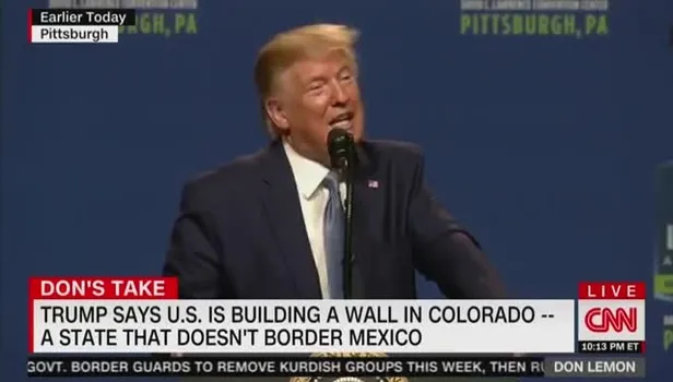 Trump'ın Colorado eyaletine 'duvar' çıkışı güldürdü