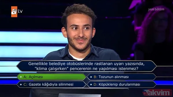 Oktay Kaynarca'nın sunduğu Kim Milyoner Olmak İster'de soruya verilen cevap ünlü sunucuyu bile şaşırttı: Çok ilginç! - 5