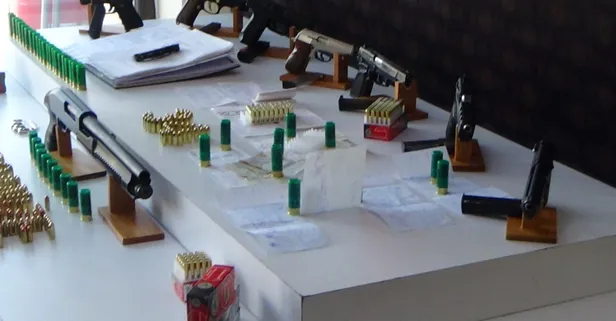 Site sakinlerine çöken çeteye baskın!