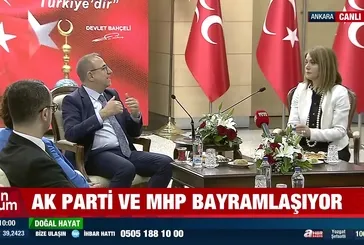 AK Parti ve MHP bayramlaştı!