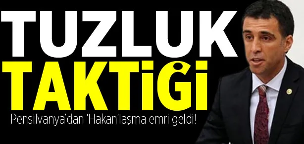 Cemaatin tuzluk taktiği