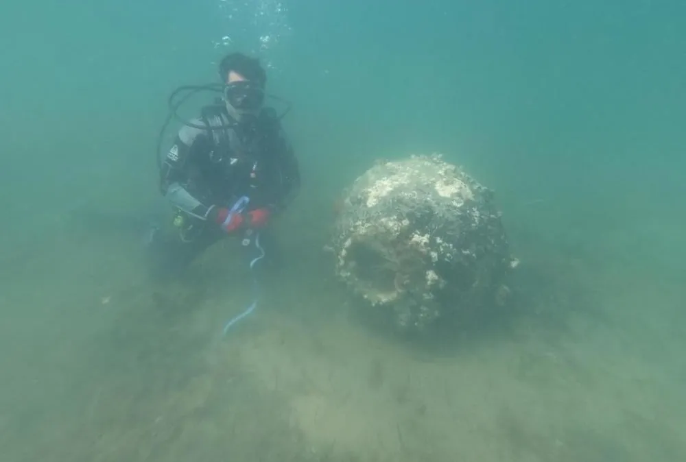 2. Dünya Savaşı’ndan kalma mayın imha edildi!