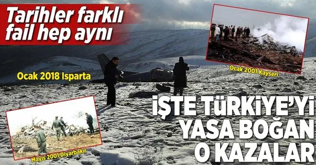 3 kaza, 40 şehit! İşte Türkiye’de CASA tipi uçakların karıştığı kazalar