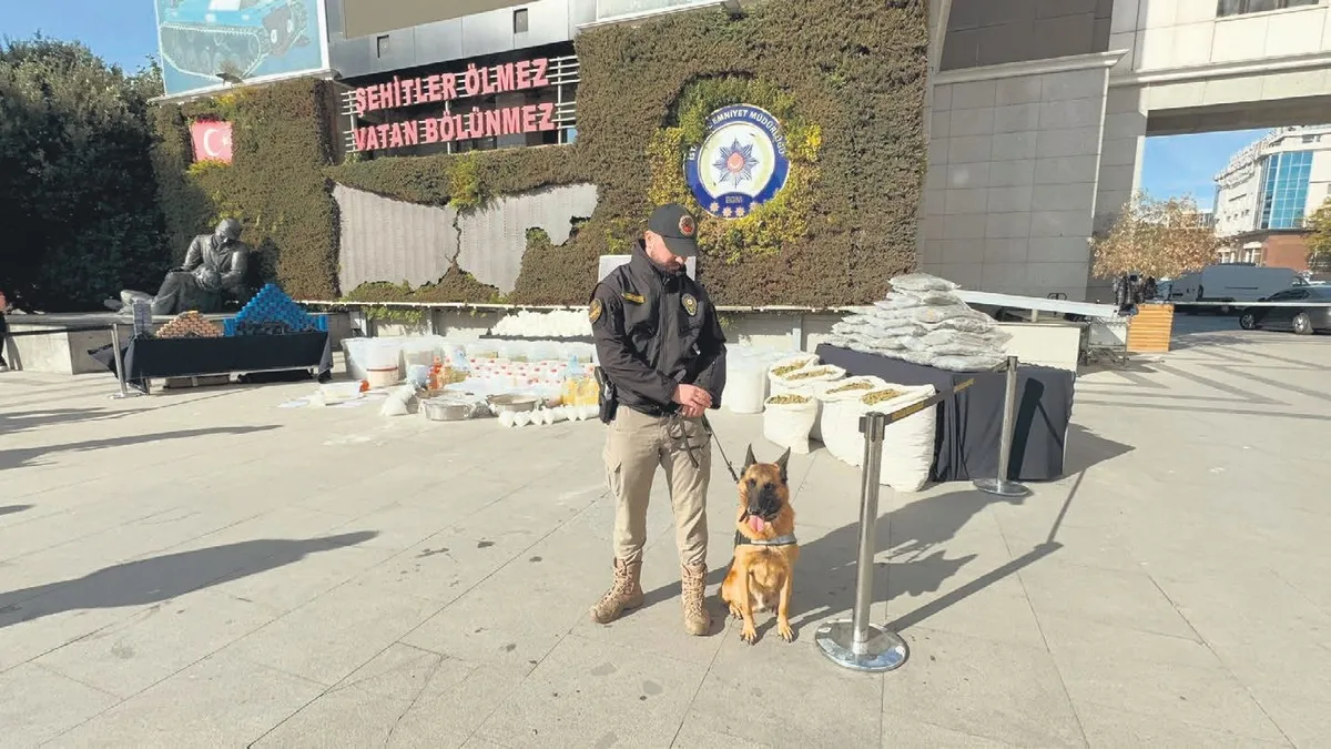 İstanbul'da narkotik operasyonu: Şüphelinin üzerine sinen uyuşturucudan zehirlenen polis köpeği hayatını kaybetti