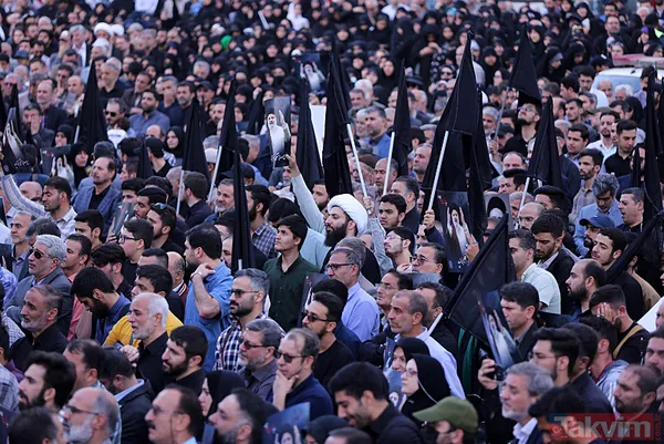 İran'da yas var: Kare kare İbrahim Reisi'nin cenaze töreni - 21