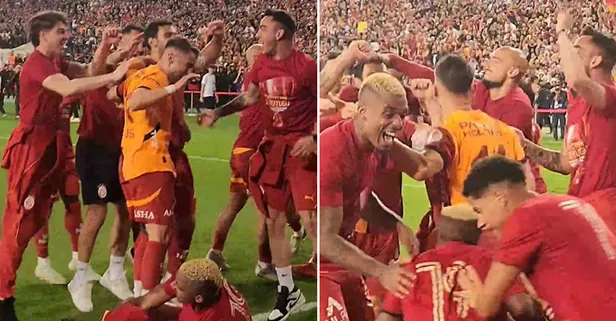Galatasaraylı yıldızların kupa sevinci! Hedefte Osimhen ve Sanchez var